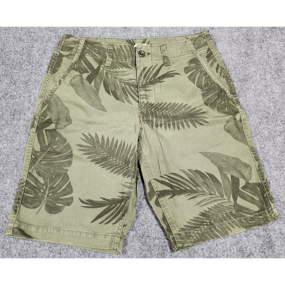 Old Navy Mens Slim Chino Shorts ~ Color Khaki Camo, Size 29